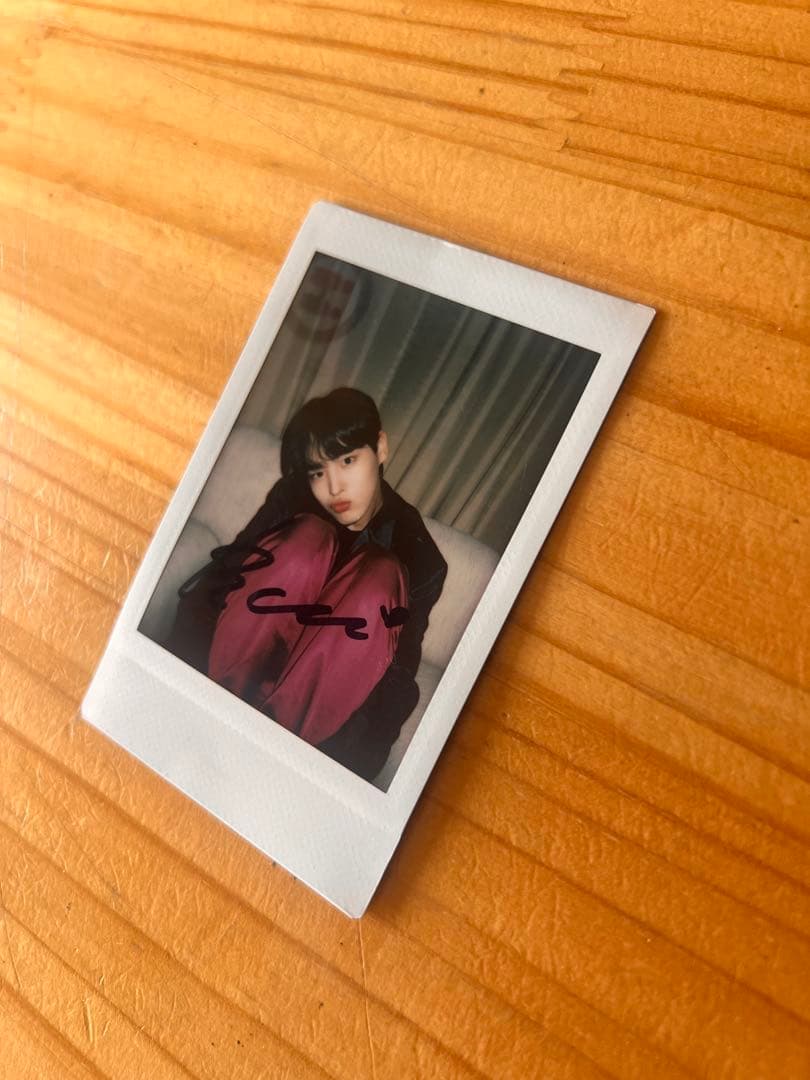 サイン入り ポラロイド写真 K-POP VICTON ビョンチャン チェキ