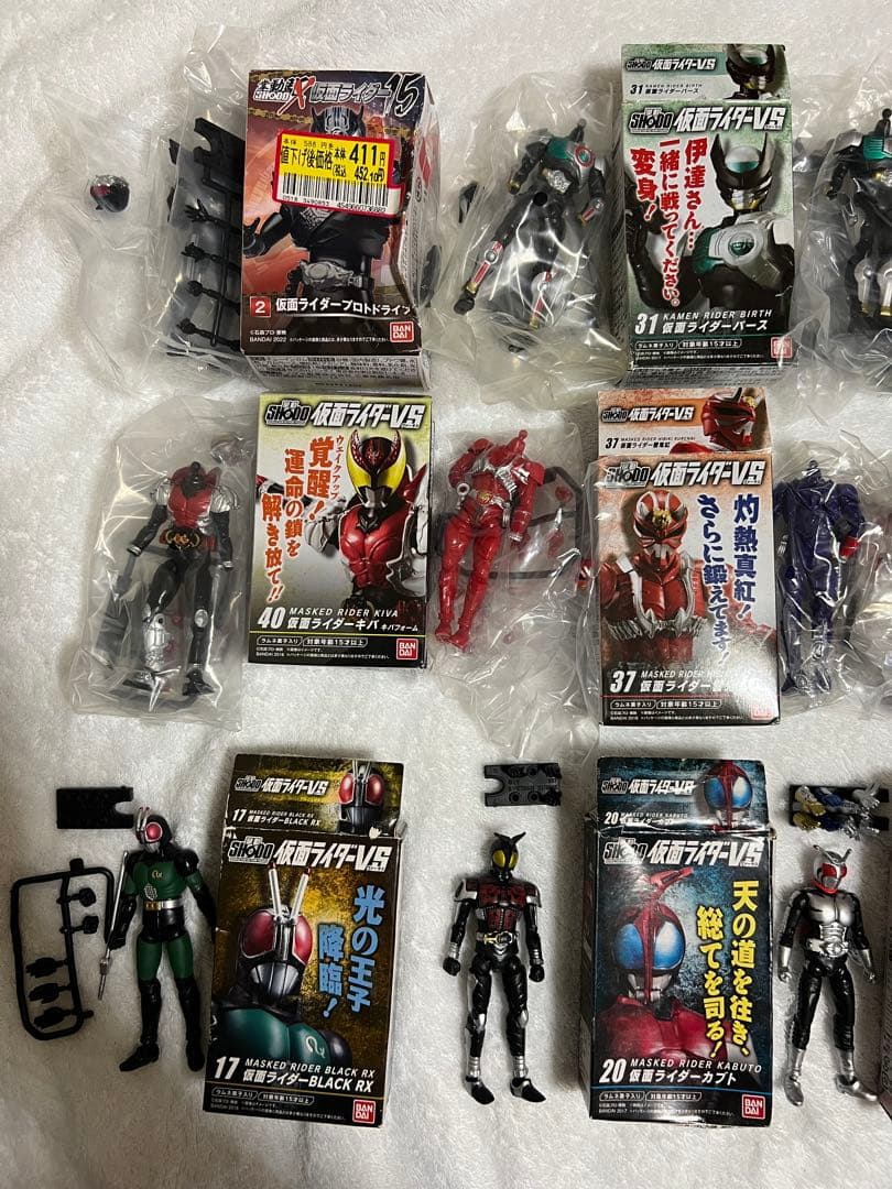 ⭐︎大量まとめ⭐︎ 装動& SHODO 掌動シリーズ 未開封と開封まとめ!