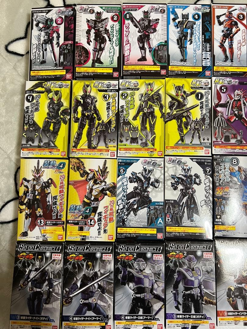 ⭐︎大量まとめ⭐︎ 装動& SHODO 掌動シリーズ 未開封と開封まとめ!