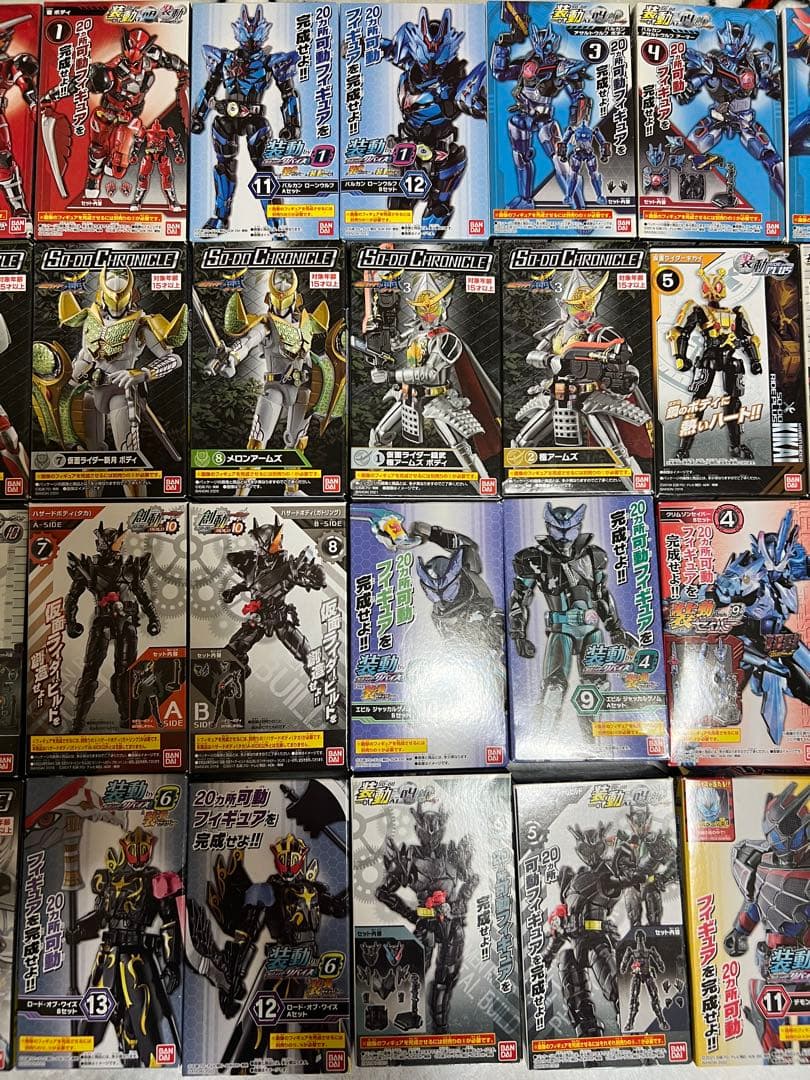 ⭐︎大量まとめ⭐︎ 装動& SHODO 掌動シリーズ 未開封と開封まとめ!