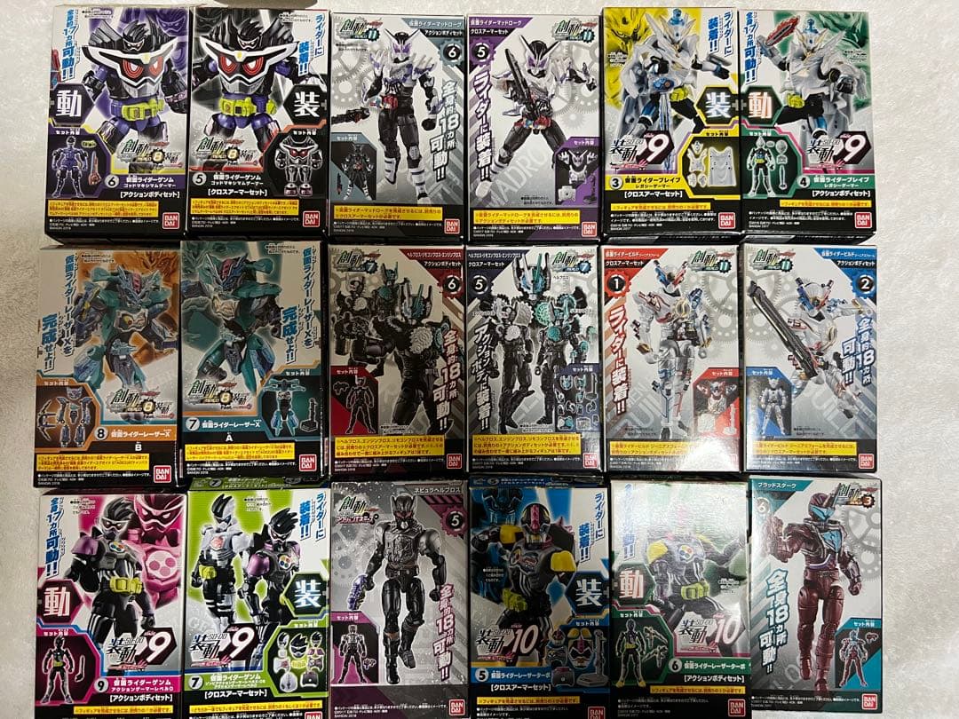 ⭐︎大量まとめ⭐︎ 装動& SHODO 掌動シリーズ 未開封と開封まとめ!