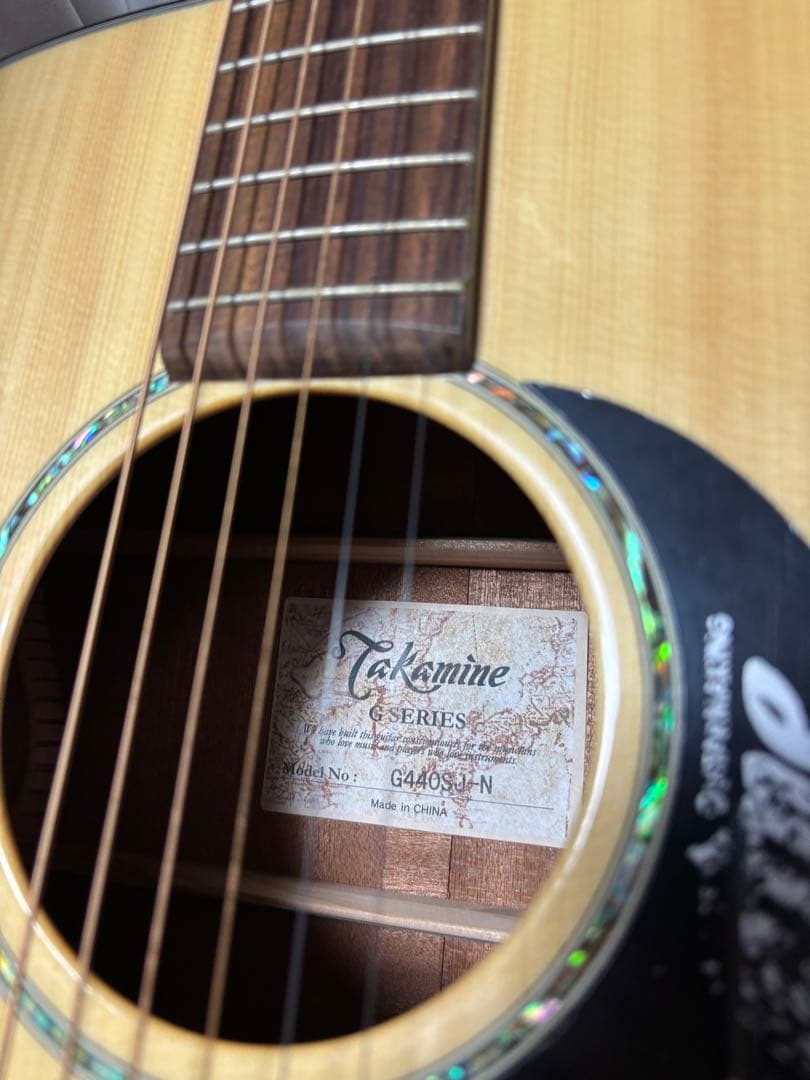アコースティックギター タカミネ ケース付き