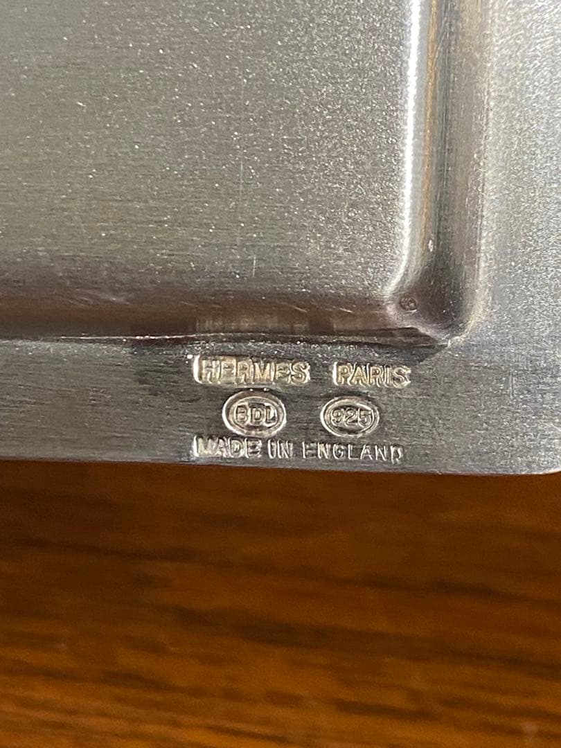 HERMES シルバトレー