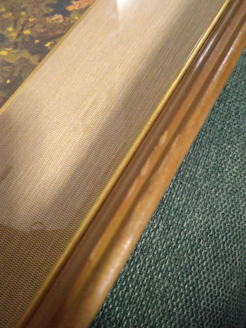 富士山 油絵 若石賛花 直筆サイン入り