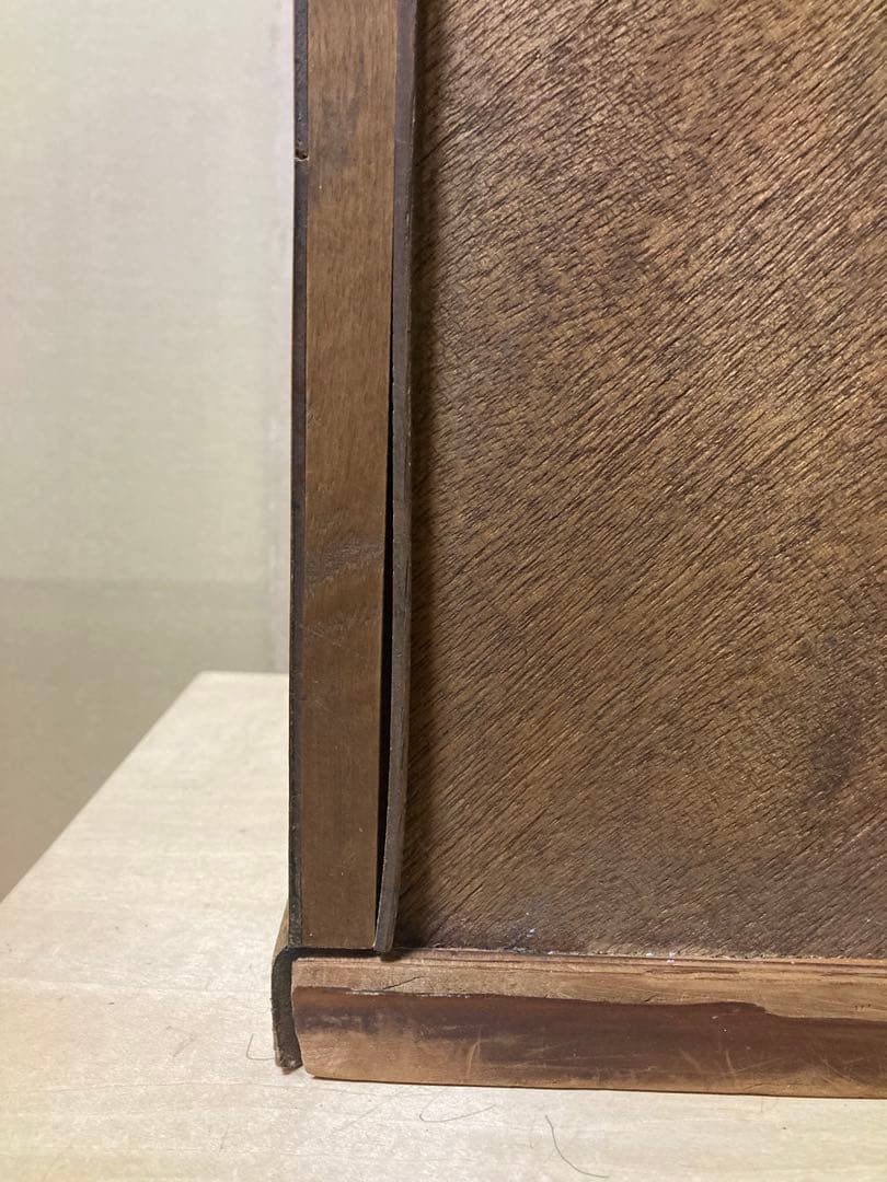 ハンドメイド　古道具風　卓上引出し　5段小引出し　ビンテージ風　什器にも