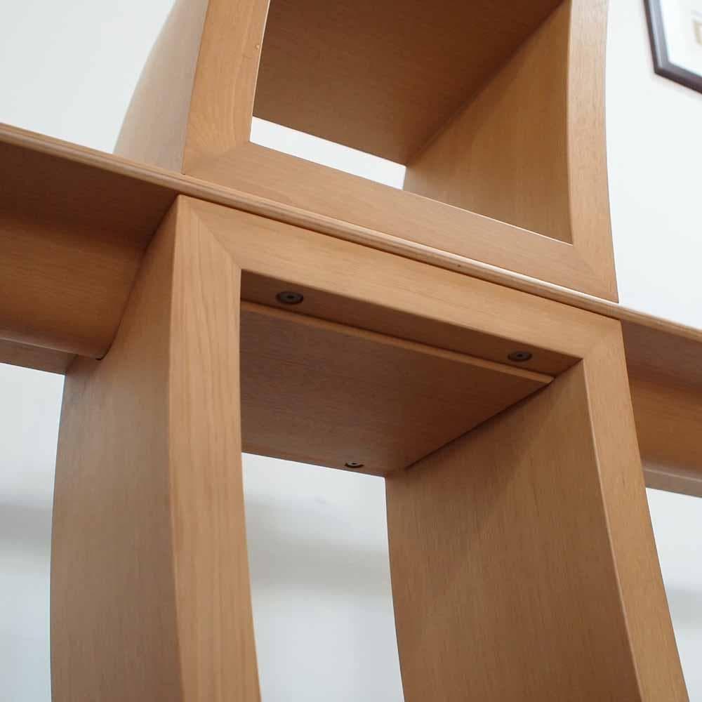 カンディハウス ウェーブデザイン ブックシェルフ ZR24491