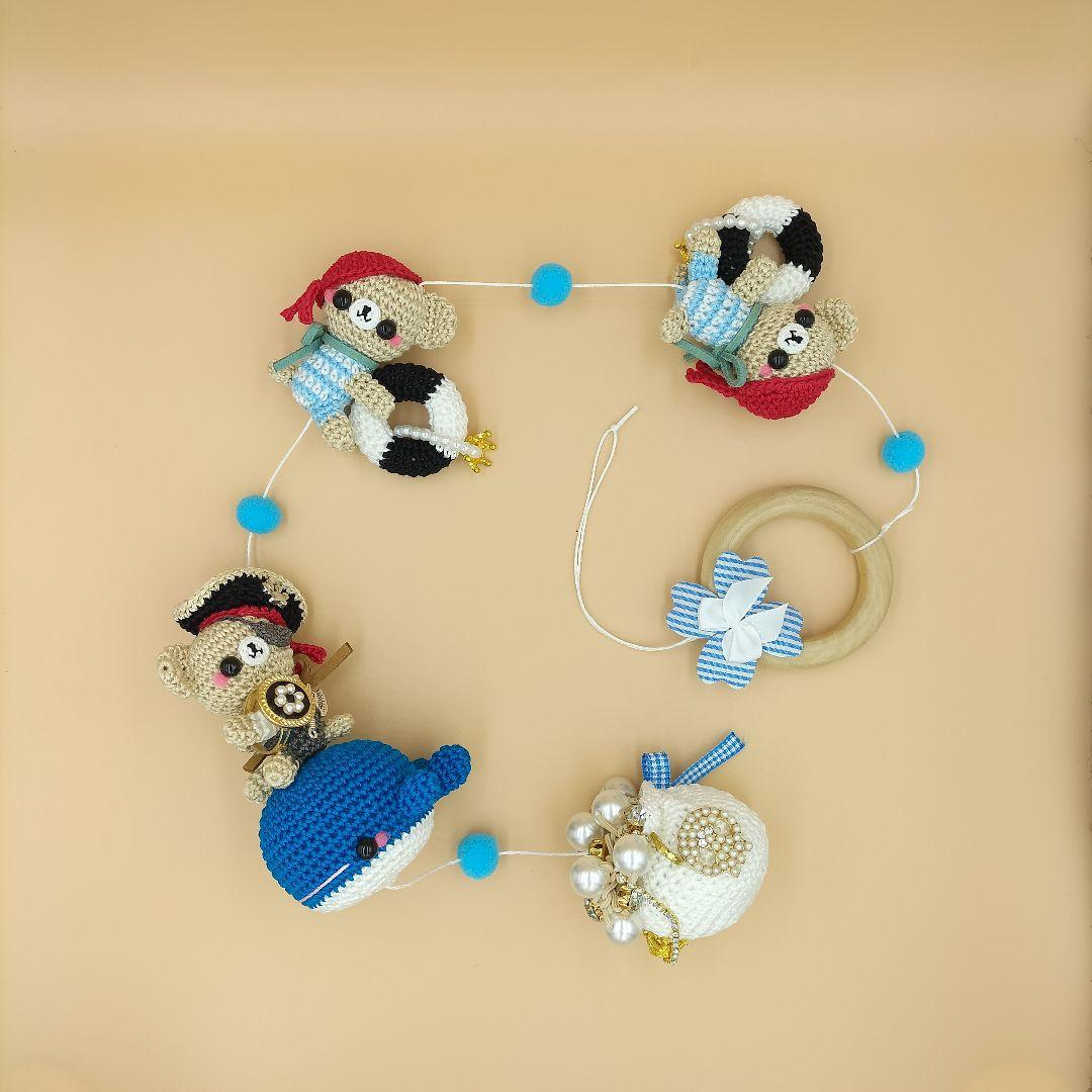 あみぐるみ　Aモビール　夏