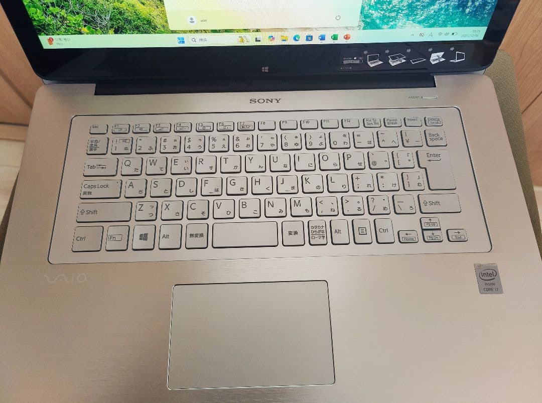 VAIO✨️15.6✨️ノート✨️i7✨️SSD新品✨️タッチ機能 Office