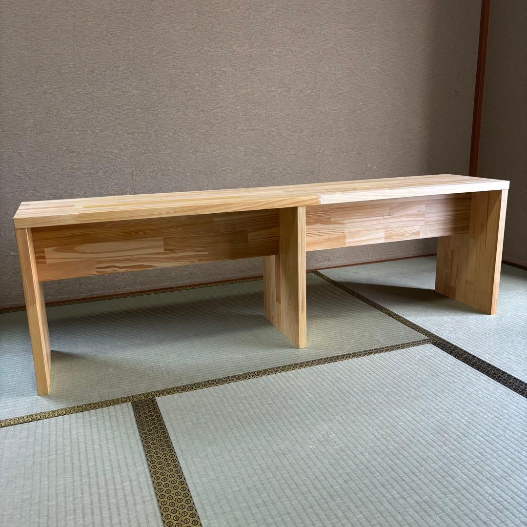 ハンドメイド　腰掛け　ベンチ　オーダー受け付けます