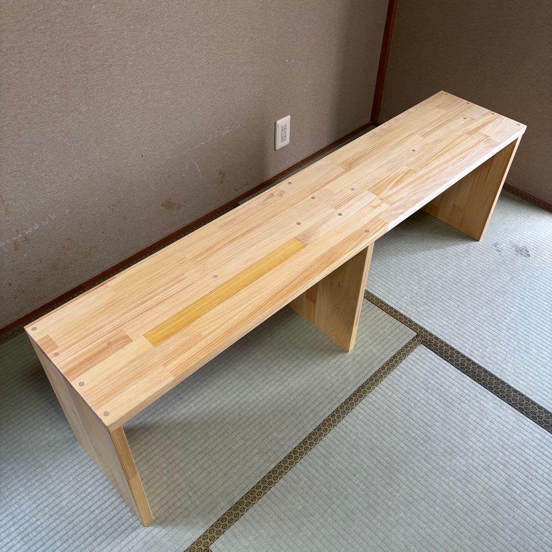 ハンドメイド　腰掛け　ベンチ　オーダー受け付けます