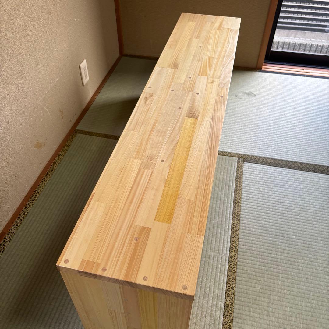 ハンドメイド　腰掛け　ベンチ　オーダー受け付けます