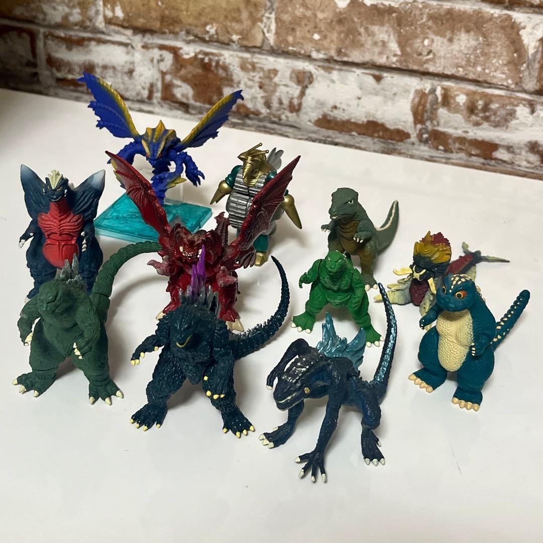 【11体セット】ゴジラ HGシリーズ フィギュア ソフビ まとめ 美品