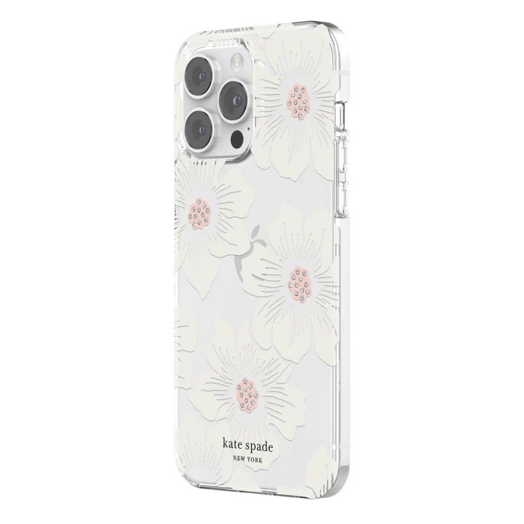 新品⭐︎ケイトスペード Hollyhock フラワー iPhone14Pro