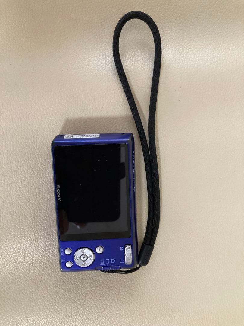 SONY デジカメ取扱説明書、充電器、バッテリー2個、SDカード、カメラケース付