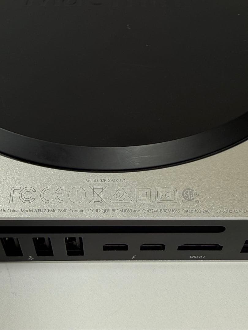 Macデスクトップ Apple Mac mini Late 2014 i5/16GB/120/1TB