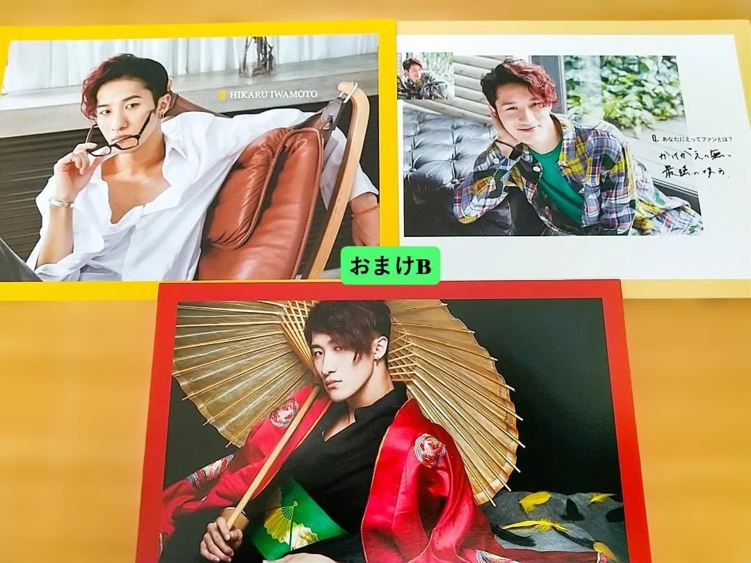 BIGぬい・ソフビ・うちわセット【岩本照】