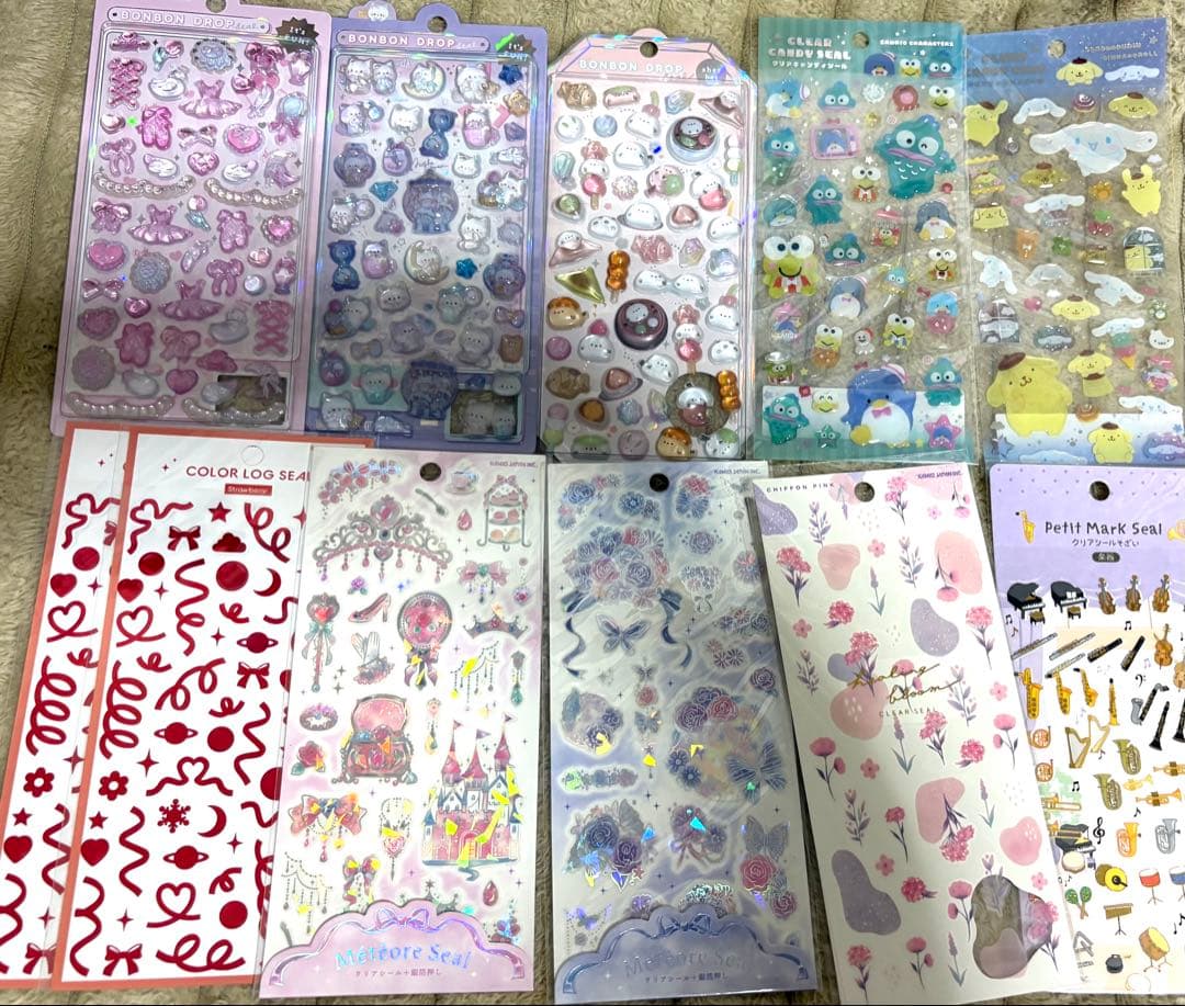 正規品　ボンボンドロップシール　他シール大量