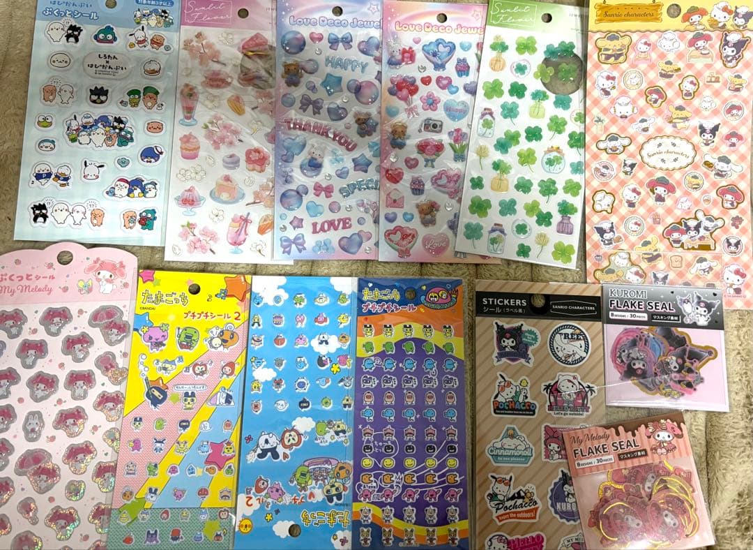 正規品　ボンボンドロップシール　他シール大量