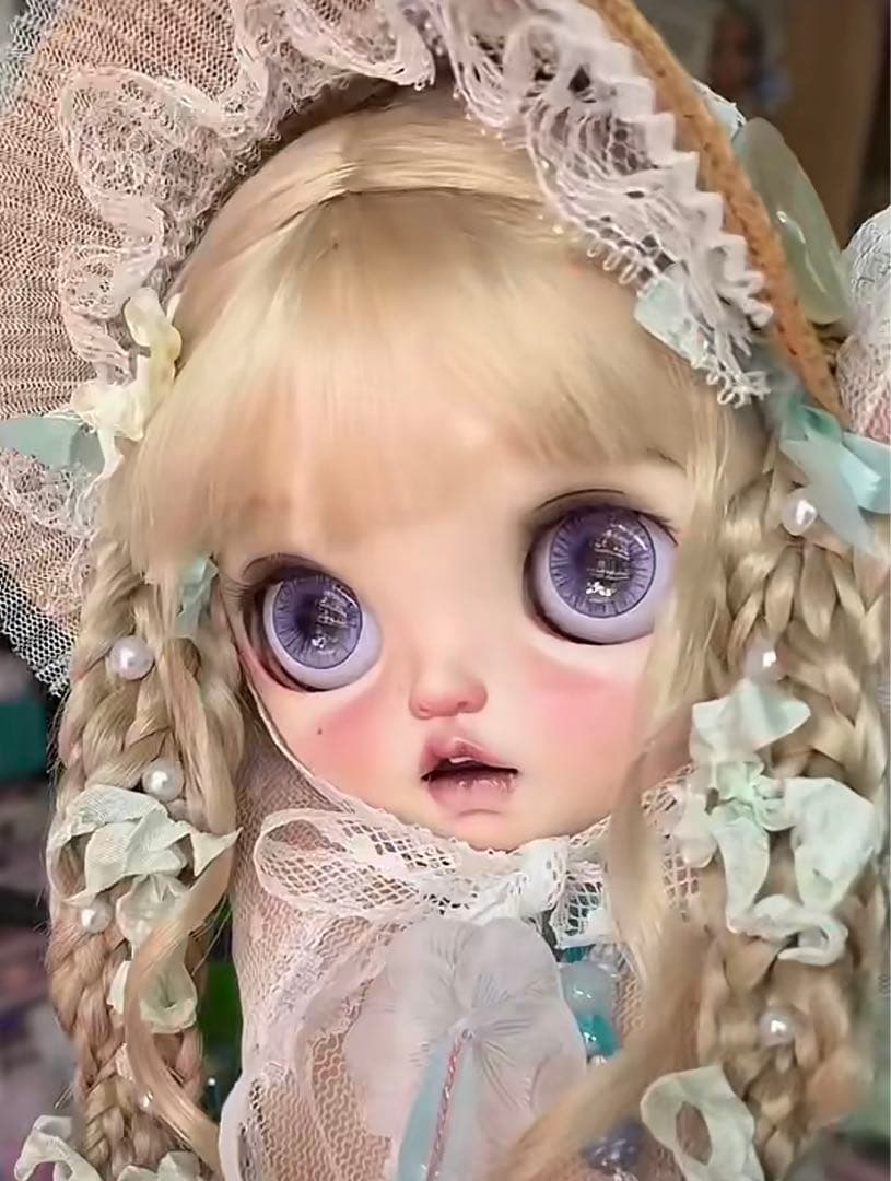 カスタムブライス 海外作家様 ドール お嬢様 キラキラ きれい フルセット