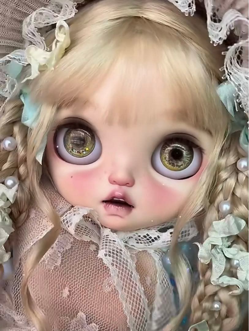 カスタムブライス 海外作家様 ドール お嬢様 キラキラ きれい フルセット
