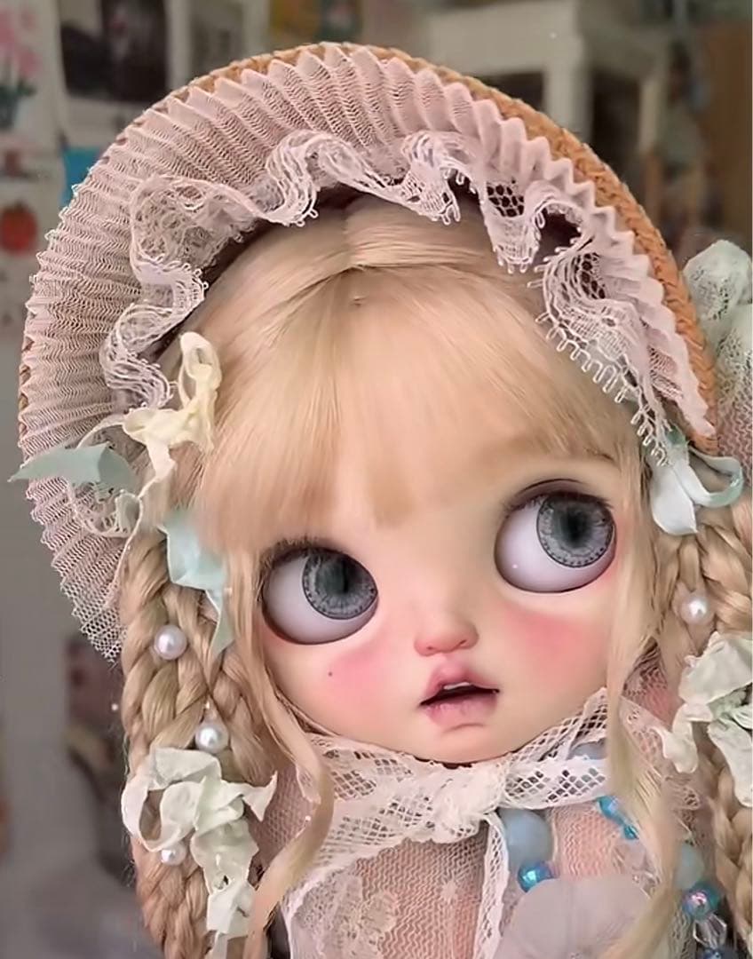 カスタムブライス 海外作家様 ドール お嬢様 キラキラ きれい フルセット