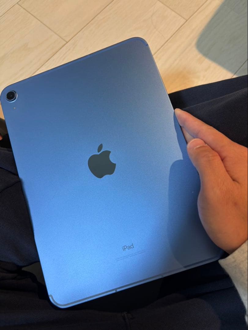 Apple iPad 本体 ブルー + Apple Pencil + キーボード