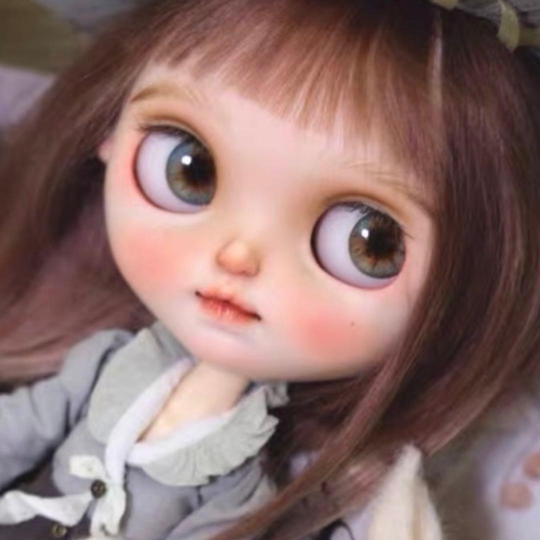 カスタムブライス 作家様 ネオブライス 人形 幼い かわいい フルセット ココア