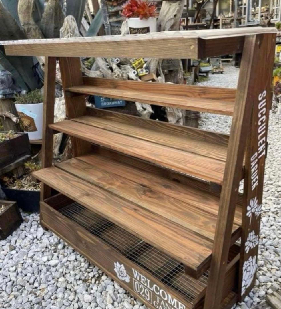 ひなたぼっこ様　多肉植物棚　GAI-TO2（棚＋トレー）　1点目