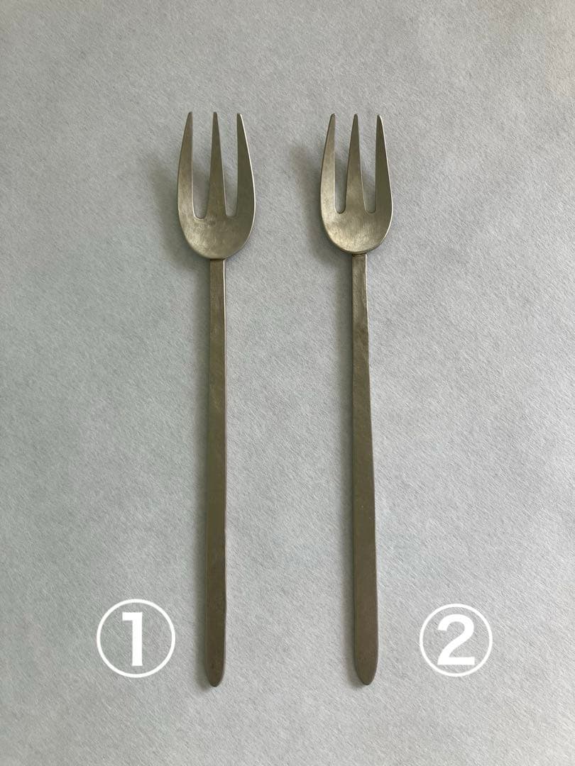 坂野友紀 ★ 洋白フォーク 1本 ❶