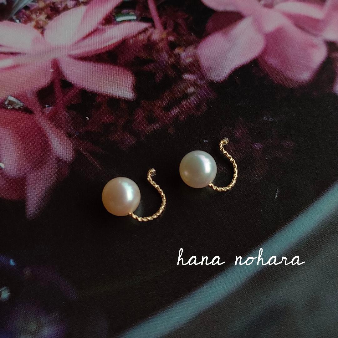 専用！あこやひと粒イヤリング＆淡水パールチャームete.agete.NOJESS