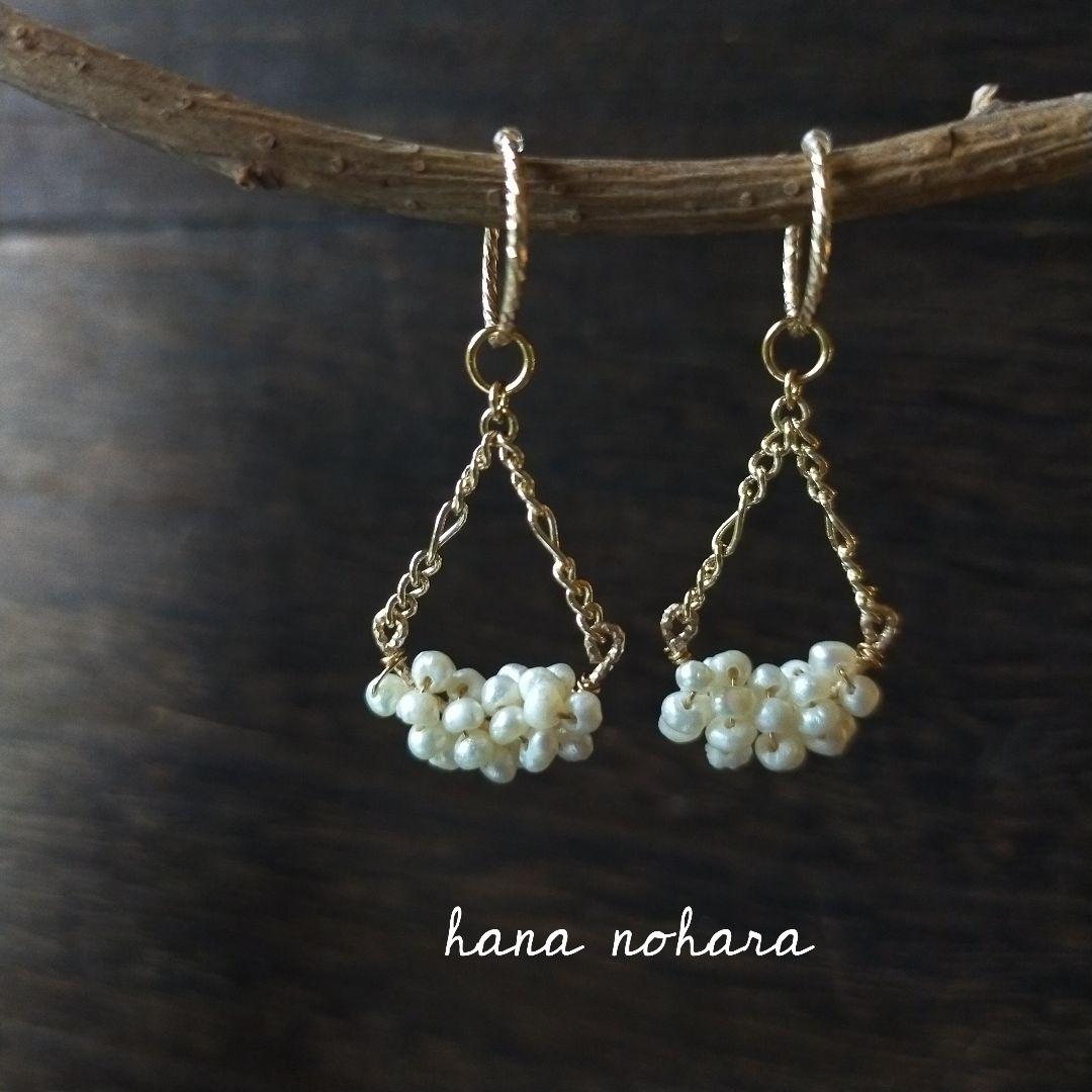 専用！あこやひと粒イヤリング＆淡水パールチャームete.agete.NOJESS