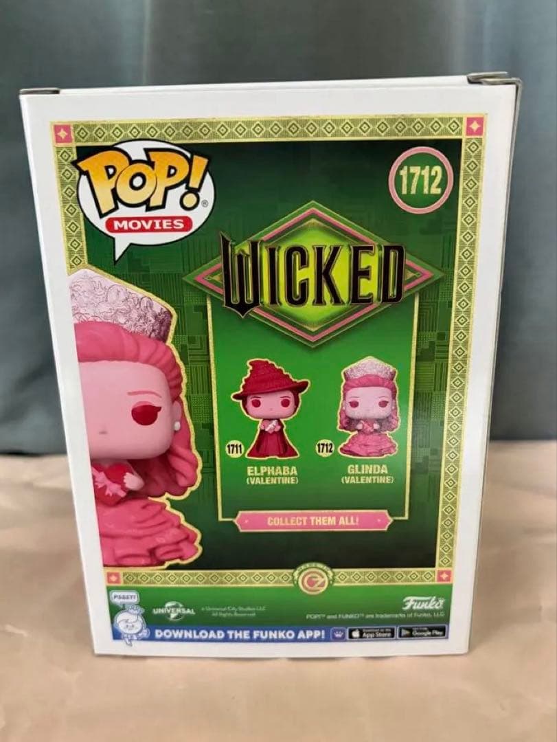 【未開封】　funko POP wicked 1712 グリンダ（バレンタイン）