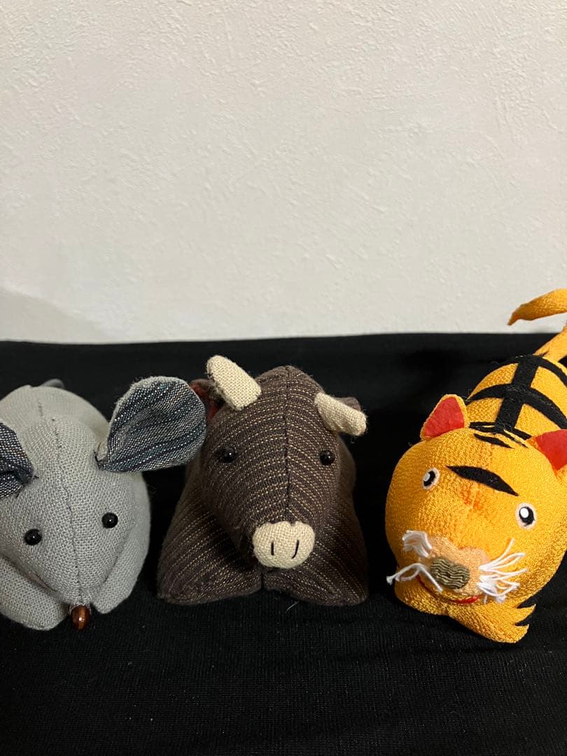 ハンドメイド　干支十二支　座布団