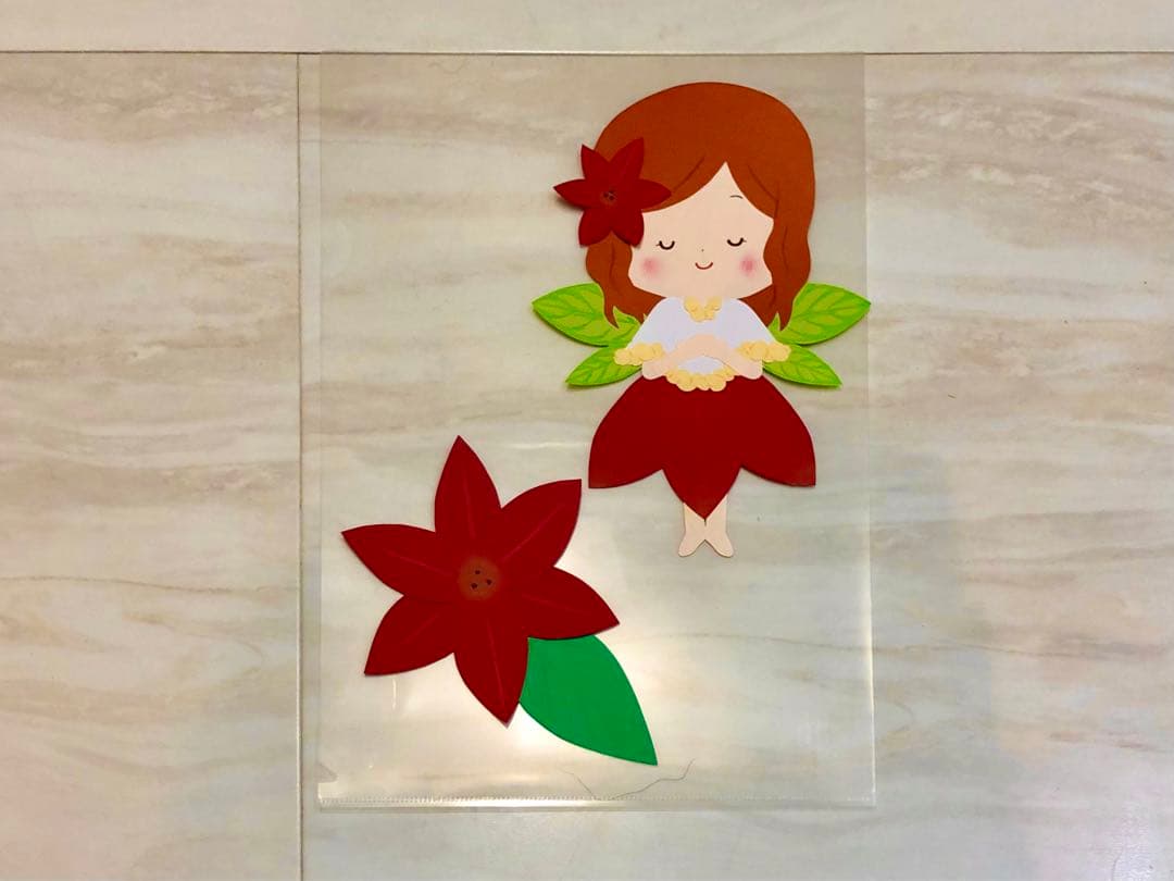 1年間使える妖精壁面7点セット