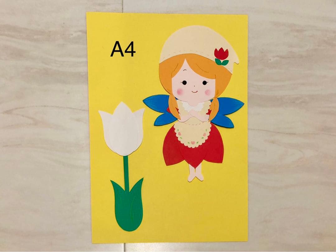 1年間使える妖精壁面7点セット