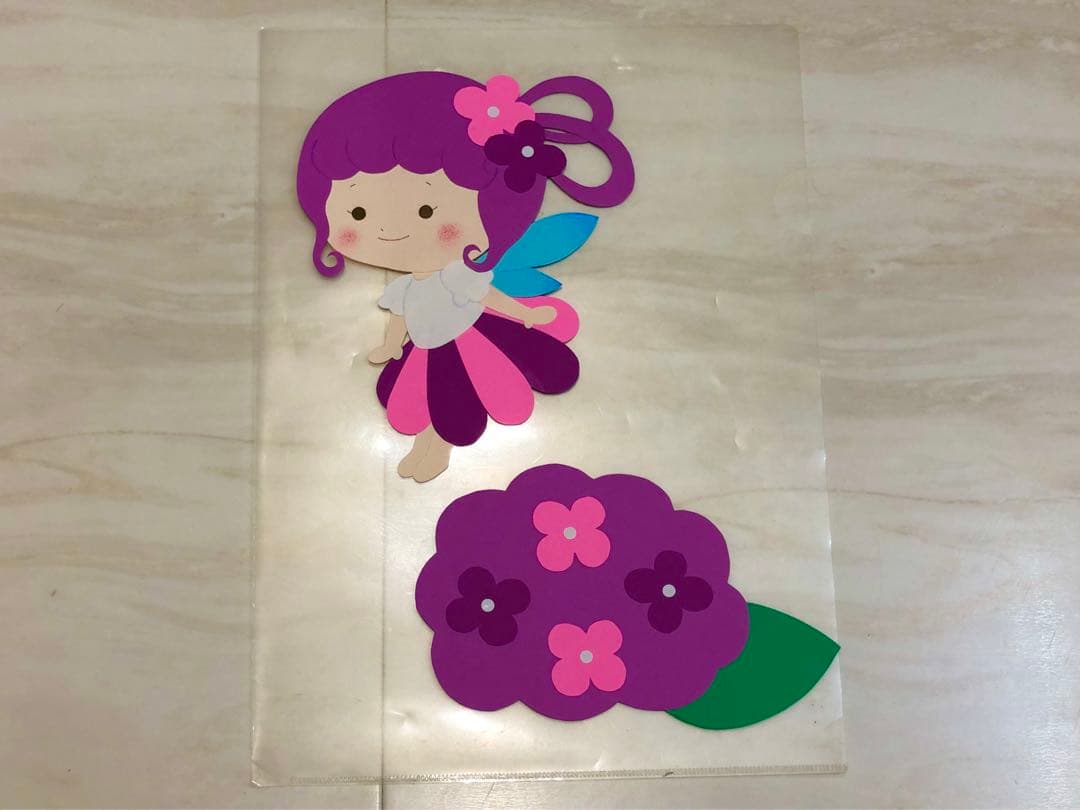 1年間使える妖精壁面7点セット