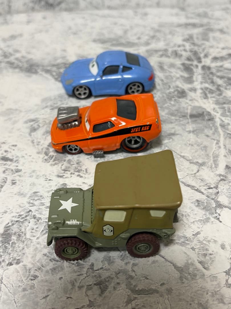 カーズ　ミニカー　7台セット　マテル　Disney