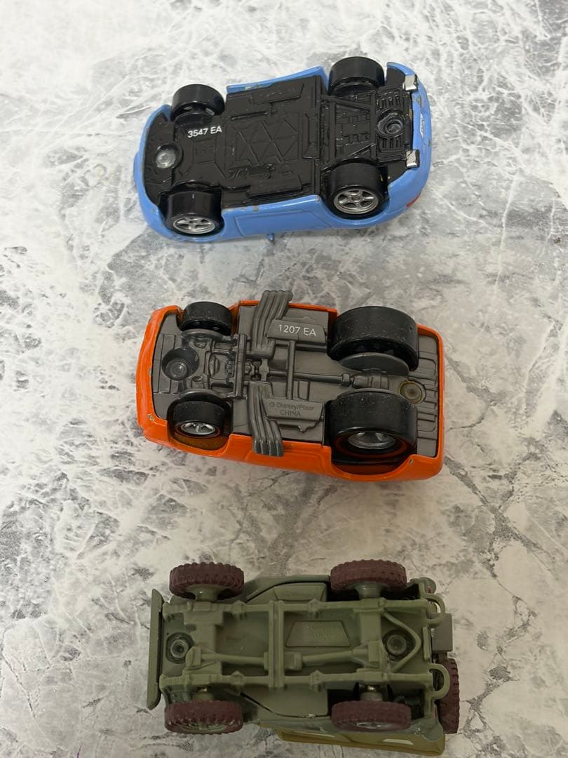 カーズ　ミニカー　7台セット　マテル　Disney