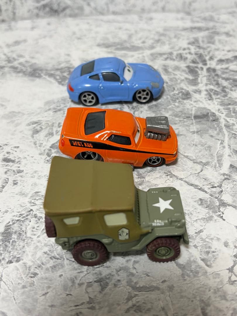 カーズ　ミニカー　7台セット　マテル　Disney