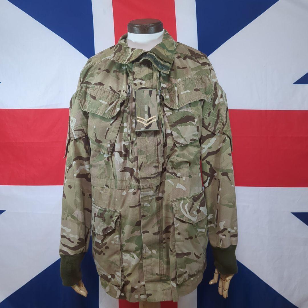 イギリス軍特殊部隊 ライトウェイトMTPコンバットスモック 【階級章付き】訳あり