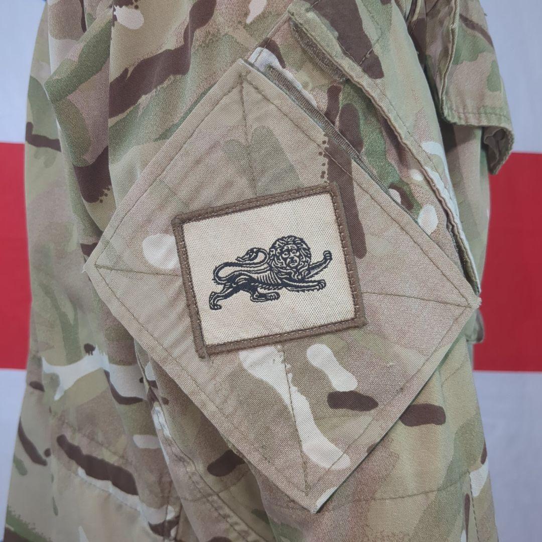 イギリス軍特殊部隊 ライトウェイトMTPコンバットスモック 【階級章付き】訳あり