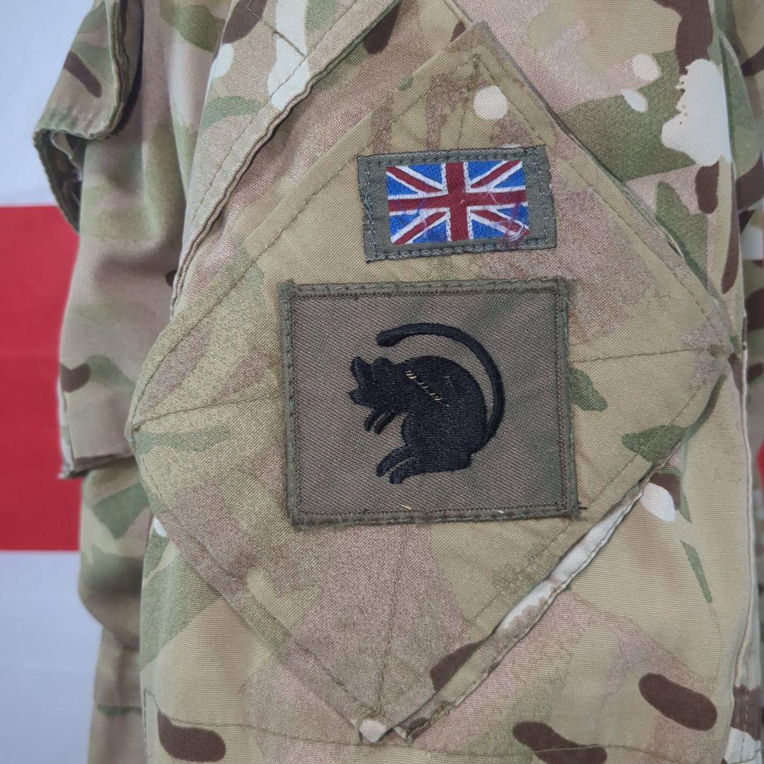 イギリス軍特殊部隊 ライトウェイトMTPコンバットスモック 【階級章付き】訳あり