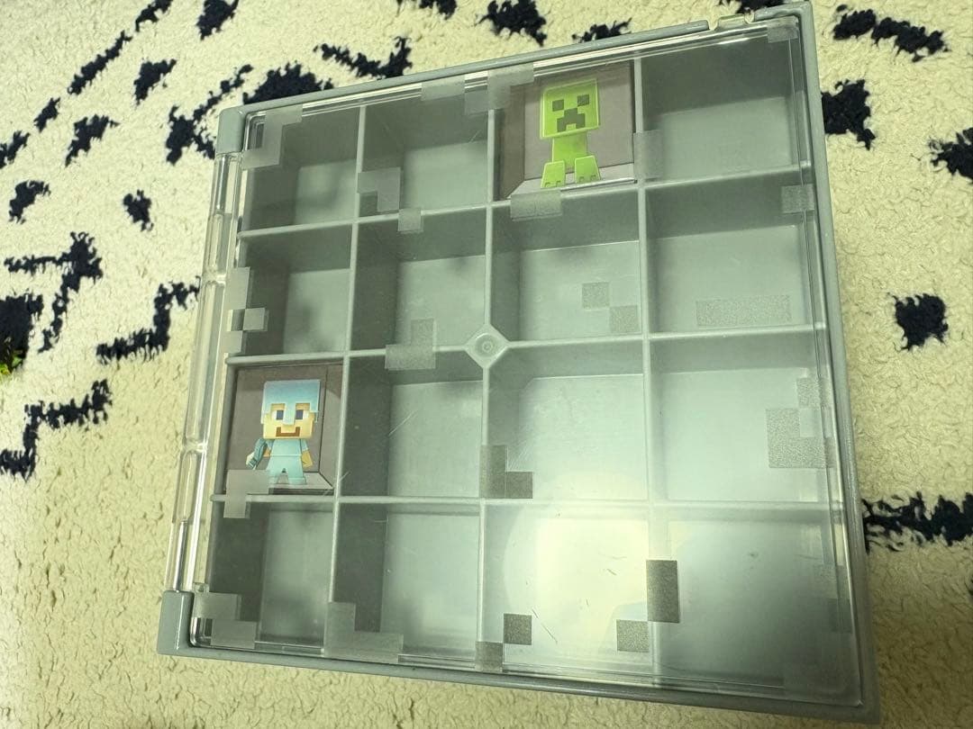 Minecraftマインクラフト マイクラ フィギュア まとめ売り 収納ケース