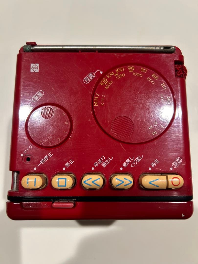 SANYO とnational ラジカセ　２台セットジャンク