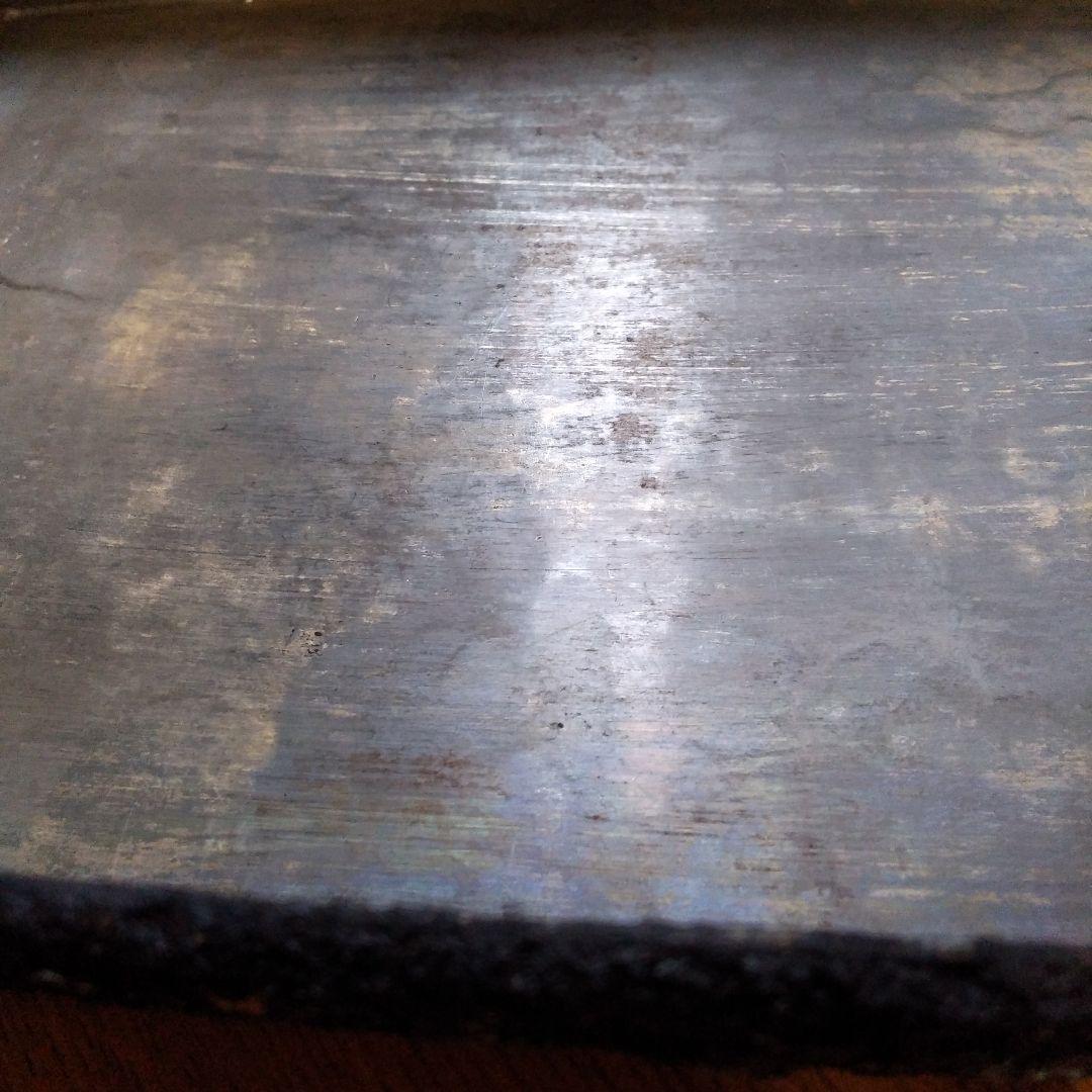 ◆レトロ◆ 超特大 業務用　使用及びジャンク品扱　玉子焼き器　17㎝×28㎝