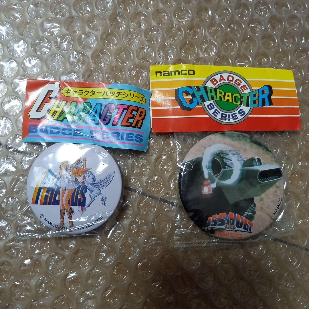 1980年　ヴィンテージ　NAMCO　缶バッジ　セット