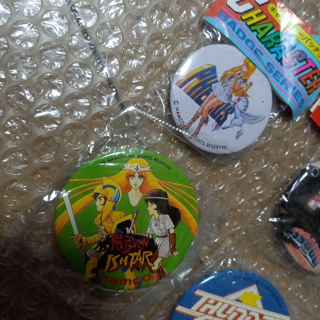 1980年　ヴィンテージ　NAMCO　缶バッジ　セット