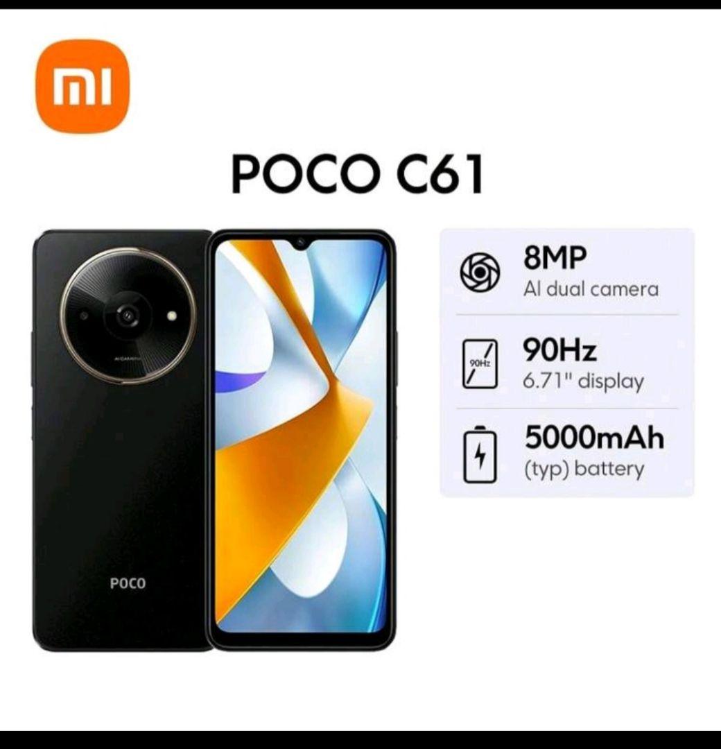 Xiaomi POCO C61 ブラック 3gb 64gb