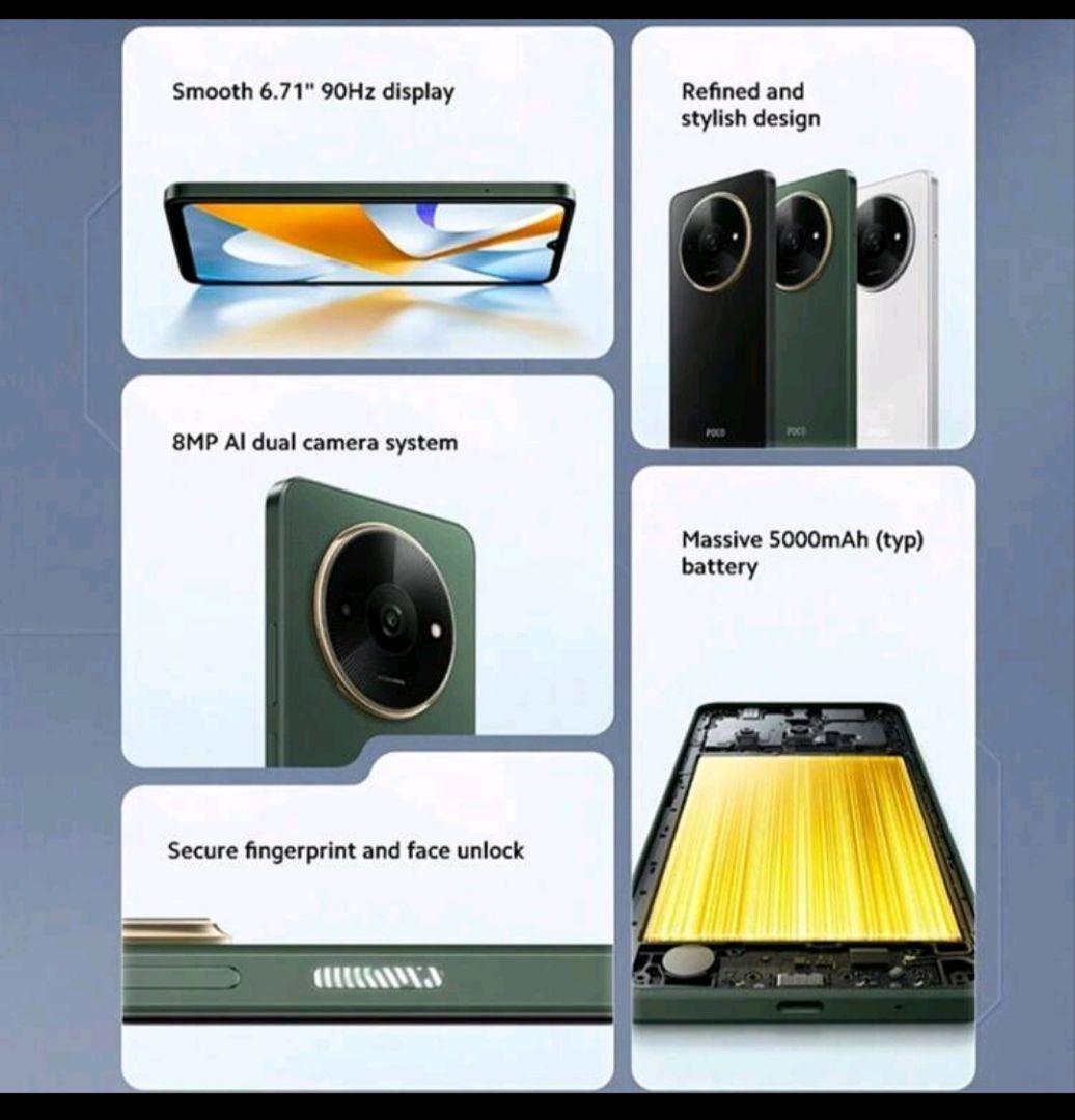 Xiaomi POCO C61 ブラック 3gb 64gb