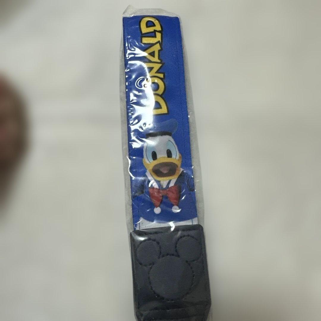 ドナルドダック 実写 カメラストラップ付きポーチ